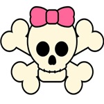 Girly Skull And Crossbones Pictures - ClipArt Best