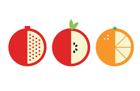 Free Fruit Illustration Vector Pack | No cost royalty free stock