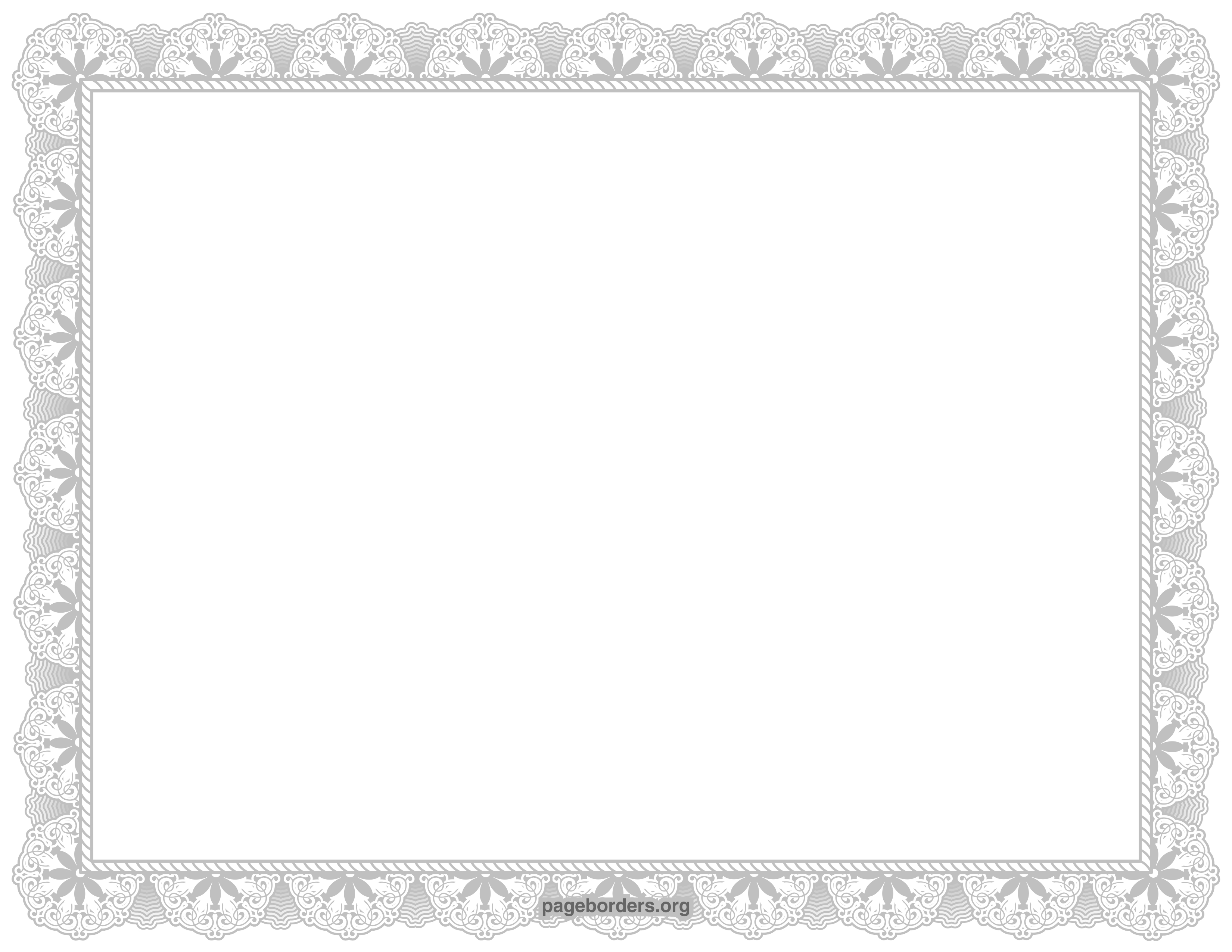 certificate clipart borders - photo #13