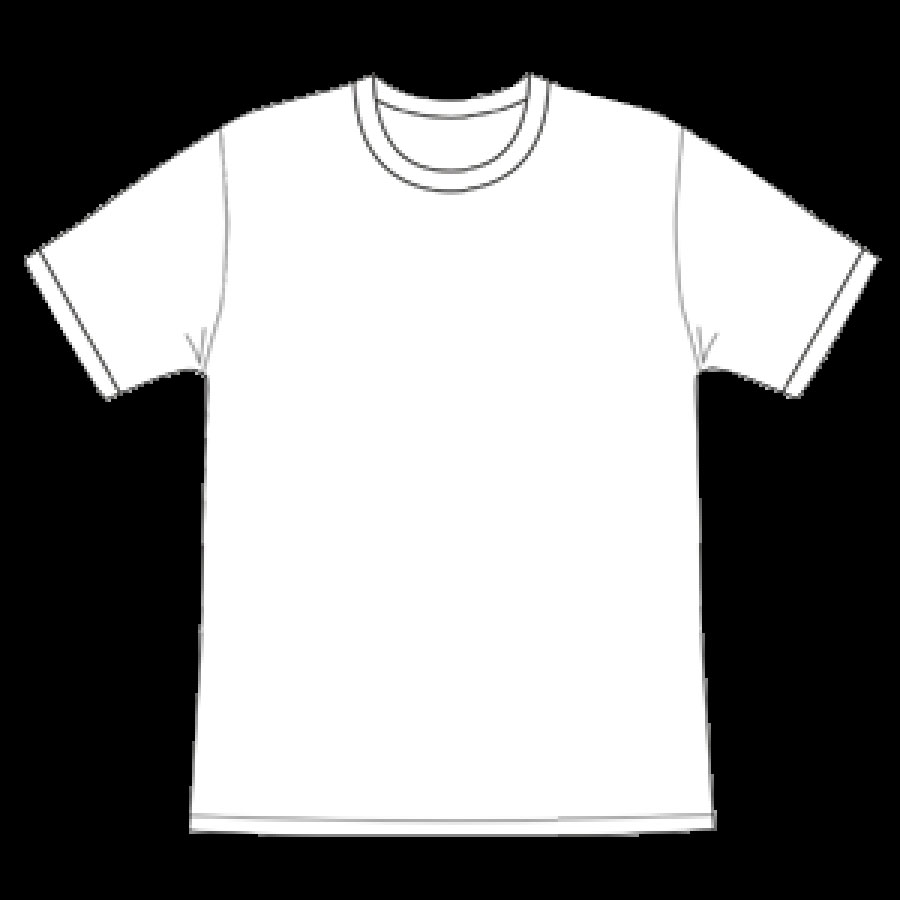 T Shirt Back Template - ClipArt Best