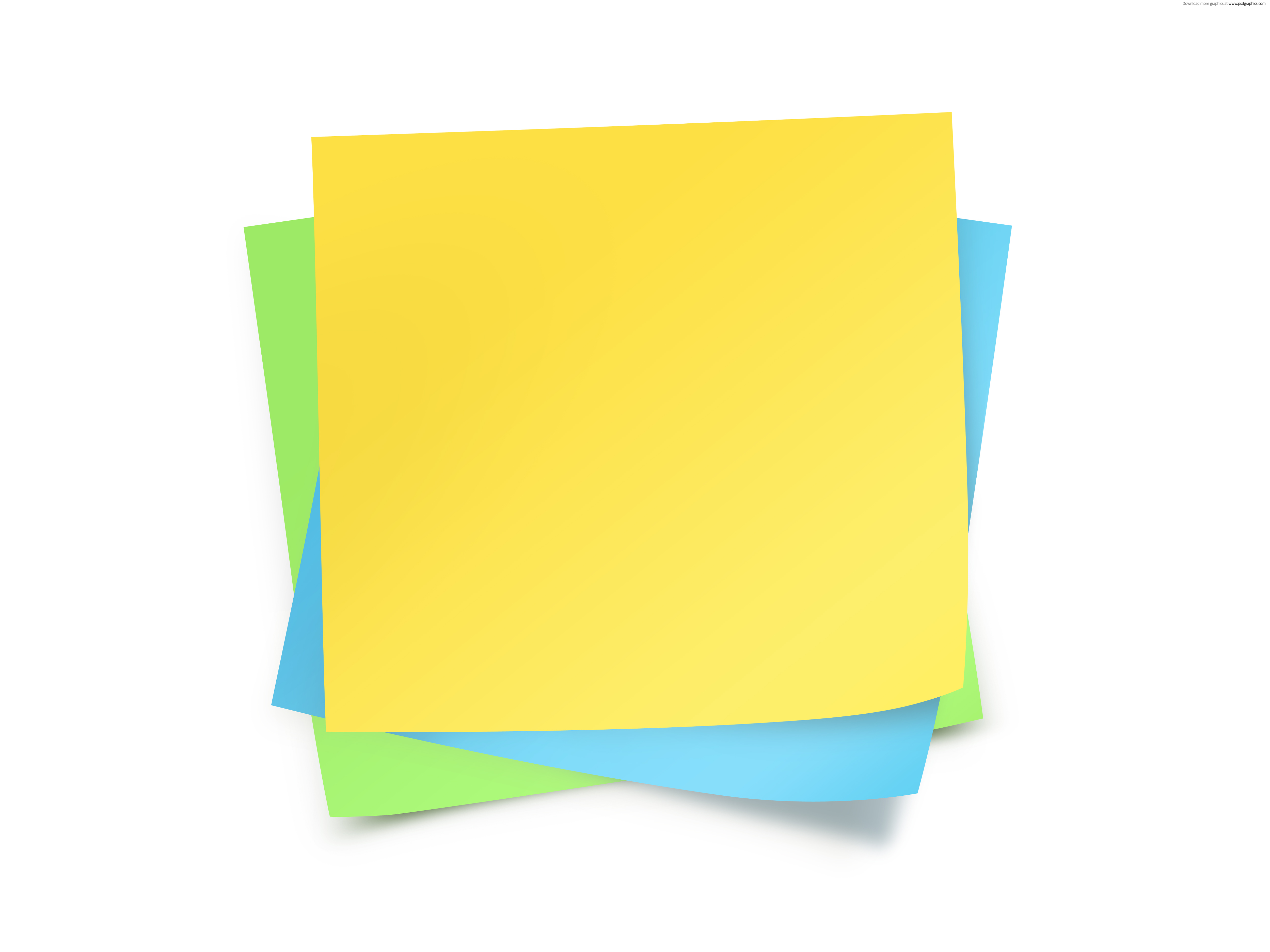 Sticky Notes Png - ClipArt Best