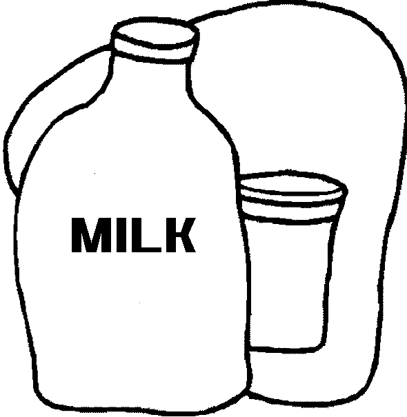 Milk Bottle Coloring Page - ClipArt Best - ClipArt Best