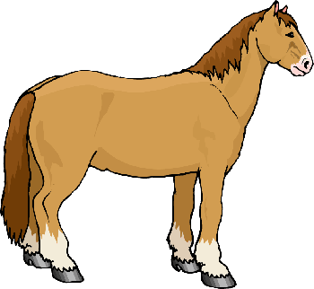 Classic Horse Colored Clip Art horse « « Classic Horse