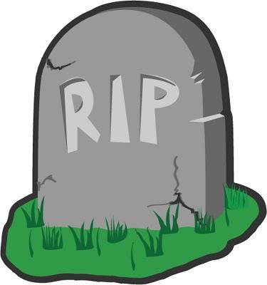 Cartoon Gravestone