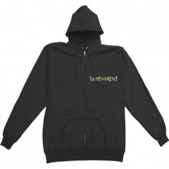 Ill Rock Merch Men's Lamb Of God - Anime Zip Hoodie