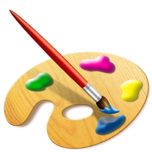 Paint Brushes With Paint On Them - Free Clipart Images