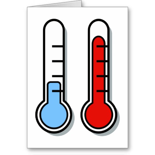 A Empty Cartoon Temperature Thermometer ClipArt Best