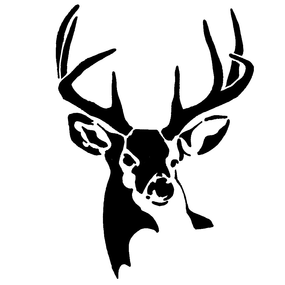 Whitetail Buck Deer Stencil | SP Stencils