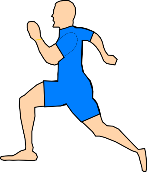 Person Running Clipart - Free to use Clip Art Resource