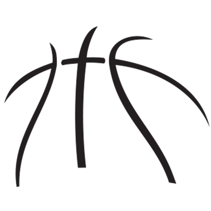 Basketball Outline | Free Download Clip Art | Free Clip Art | on ...