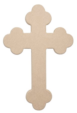 Amazon.com: 6" X 4" Celtic Wood Cross Unfinished DIY Extra Small ...