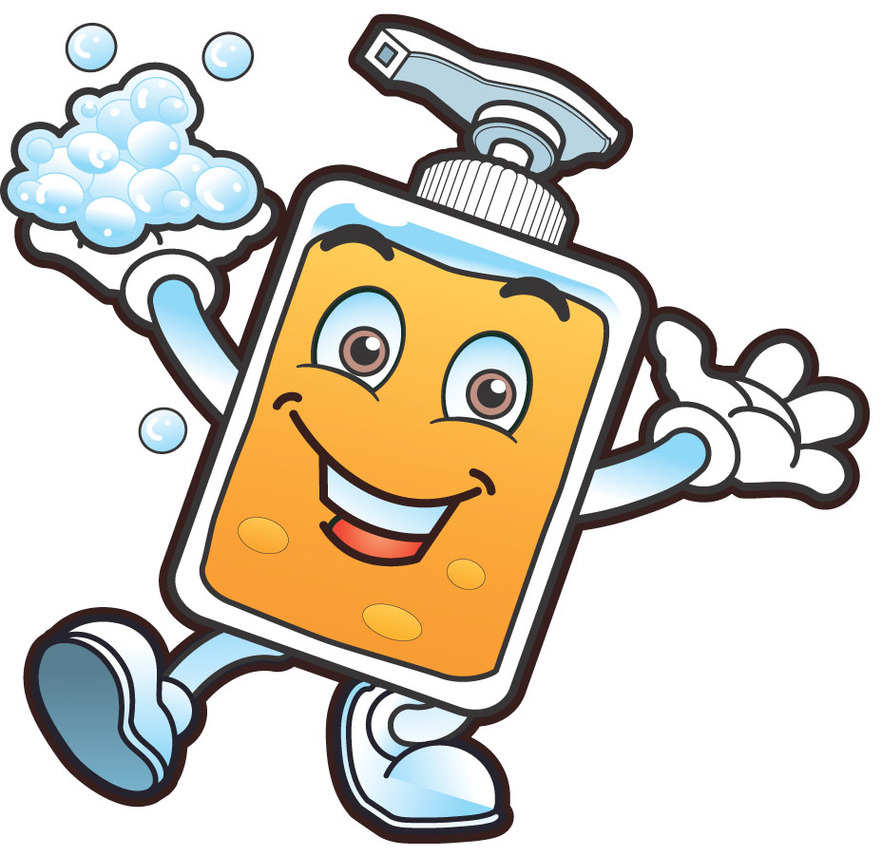 Cartoon Washing Hands Clipart - Free to use Clip Art Resource