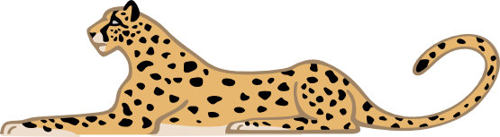 Clipart Cheetah - Tumundografico