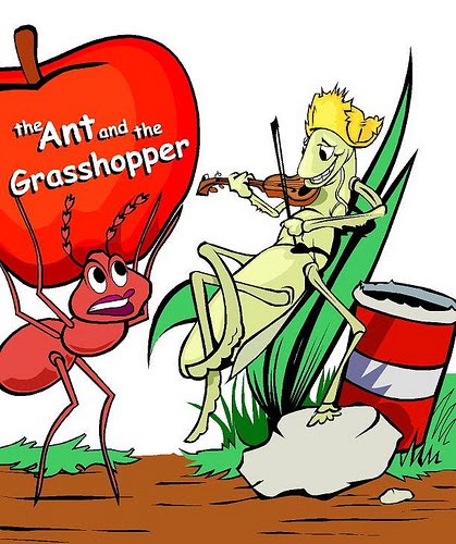 Jo-Joe Politico: THE ANT AND THE GRASSHOPPER-A Different Tale
