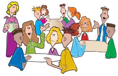 Happy Students In Classroom - Free Clipart Images