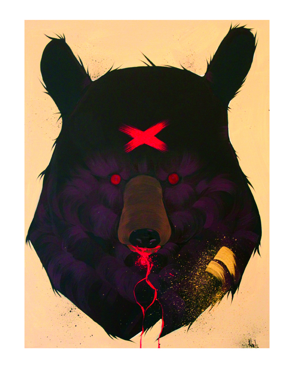 Grizzly art.