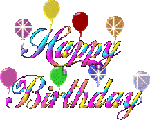 Free Birthday Gifs - Animated Birthday Clipart - Graphics
