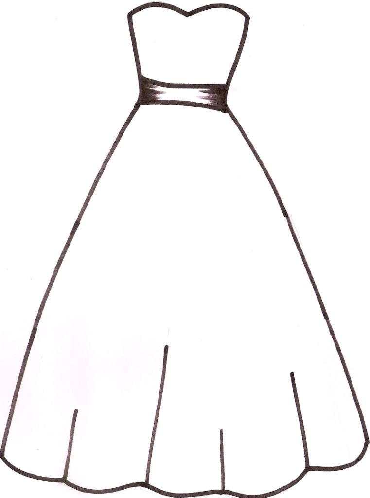 Prom Dresses Clipart