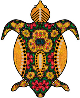 Turtle Shell Pattern - ClipArt Best