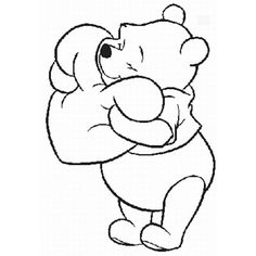 Winnie The Pooh Drawing Stencils - ClipArt Best
