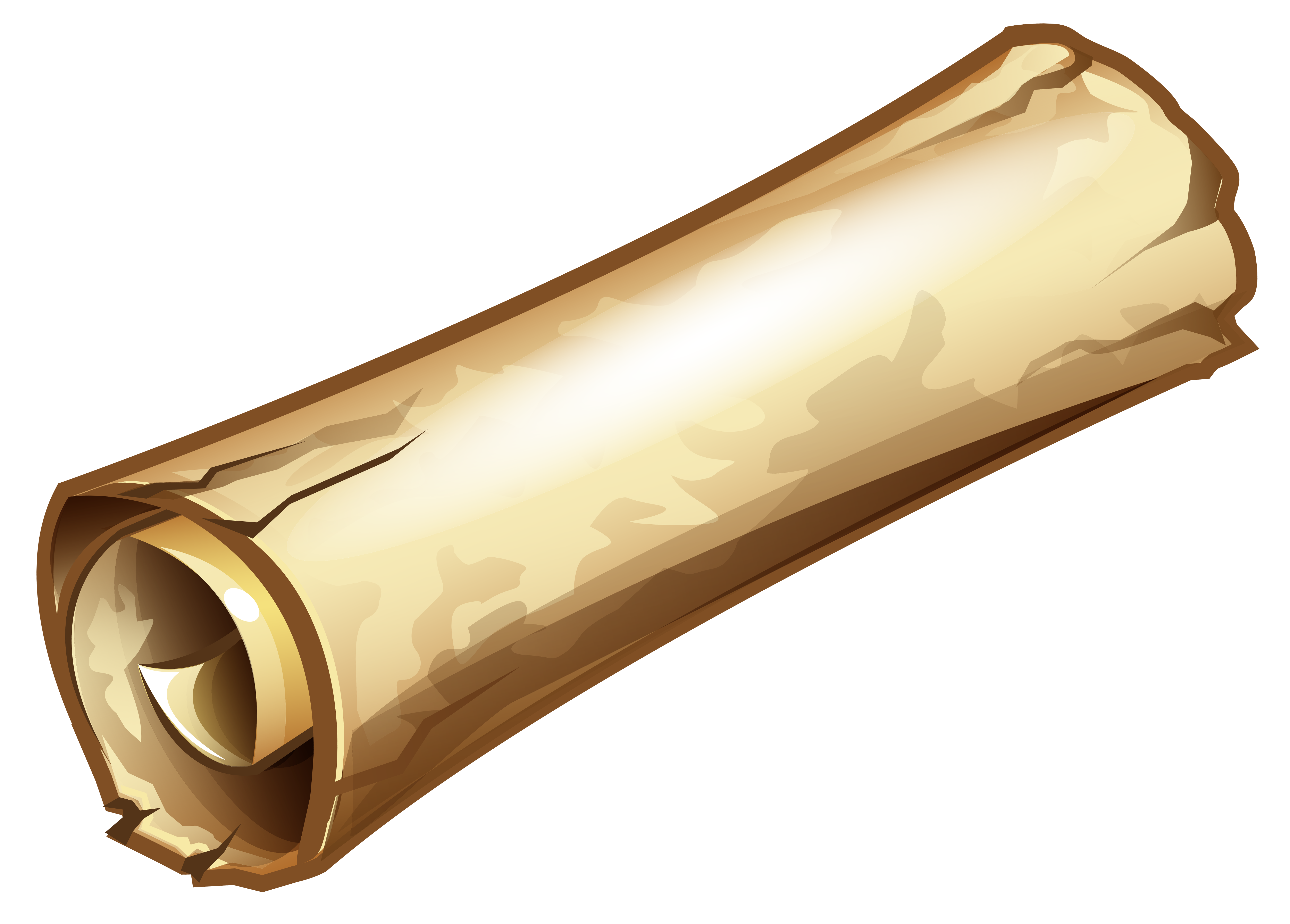 Old Scroll PNG Clipart Image