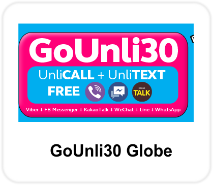 Technology News Logo Tuts and Troubleshooting: Globe GoUnli30 Call ...