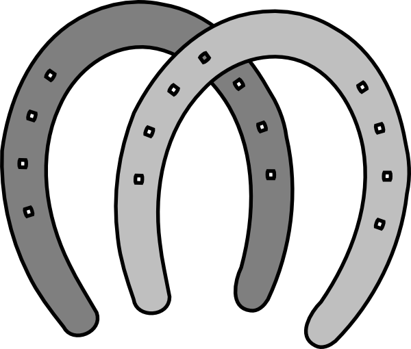 horseshoe template clip art Gallery