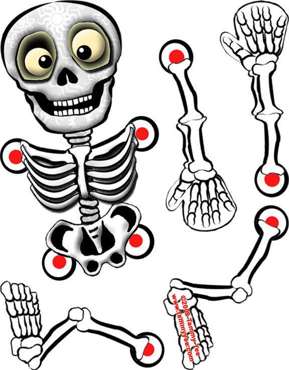 Best Photos of Printable Skeleton Cut Out - Halloween Printable ...