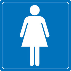 Women Symbol Signs - Womens Bathroom Signs - Restroom and ...