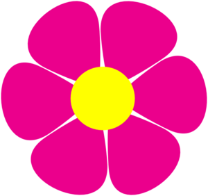 Flower Power Daisy clip art - vector clip art online, royalty free ...