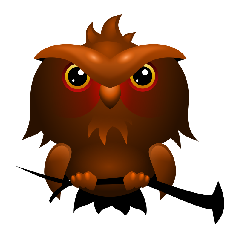 Image of Flying Owl Clipart #10907, Free Clip Art Animals Owl Free ...