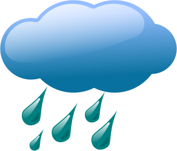 Rain Clipart Black And White - Free Clipart Images