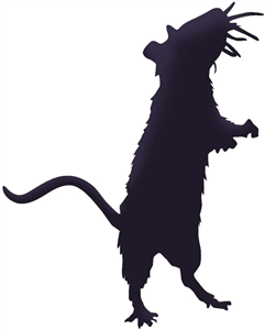 Silhouette Design Store - View Design #21881: rat silhouette
