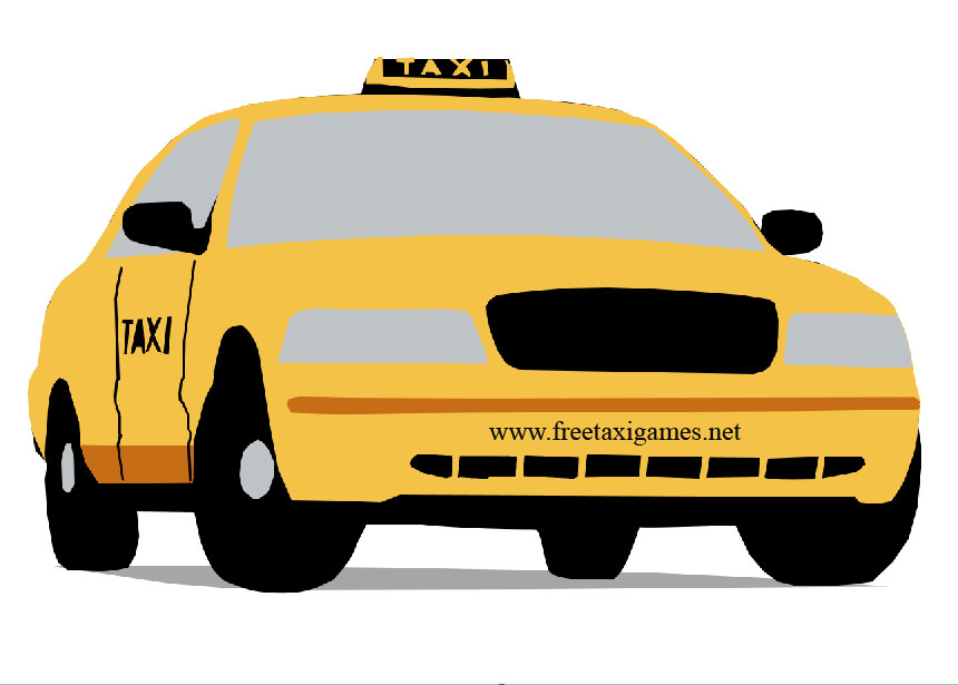 Cartoon Taxi Cabs