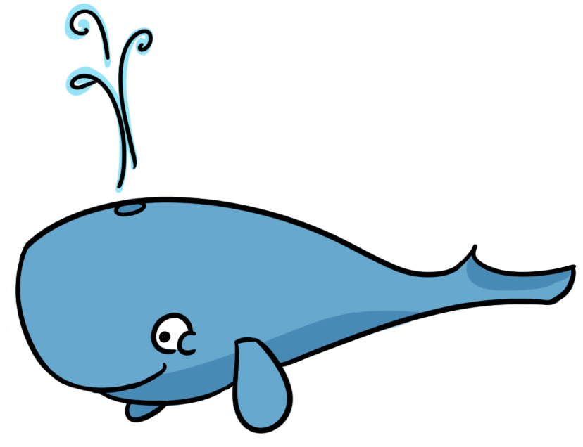 Blue whale clip art blue whale clip art whale watching sewing ...