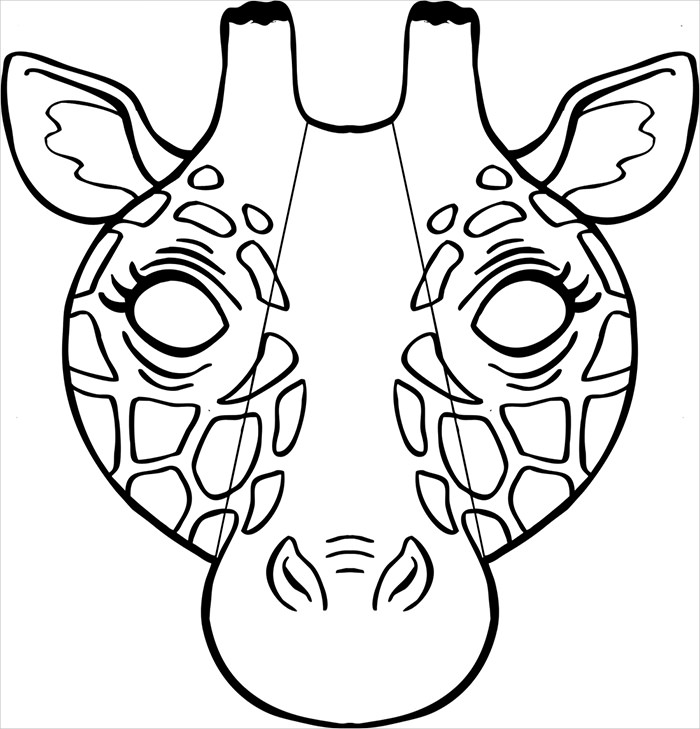 Giraffe Face Template ClipArt Best