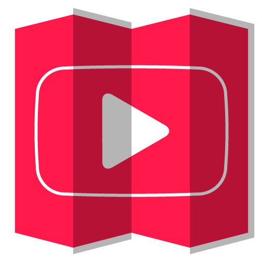 Folded Paper YouTube Icon, PNG ClipArt Image | IconBug.com