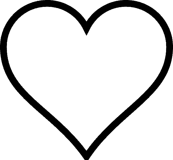 a heart coloring pages - photo #48