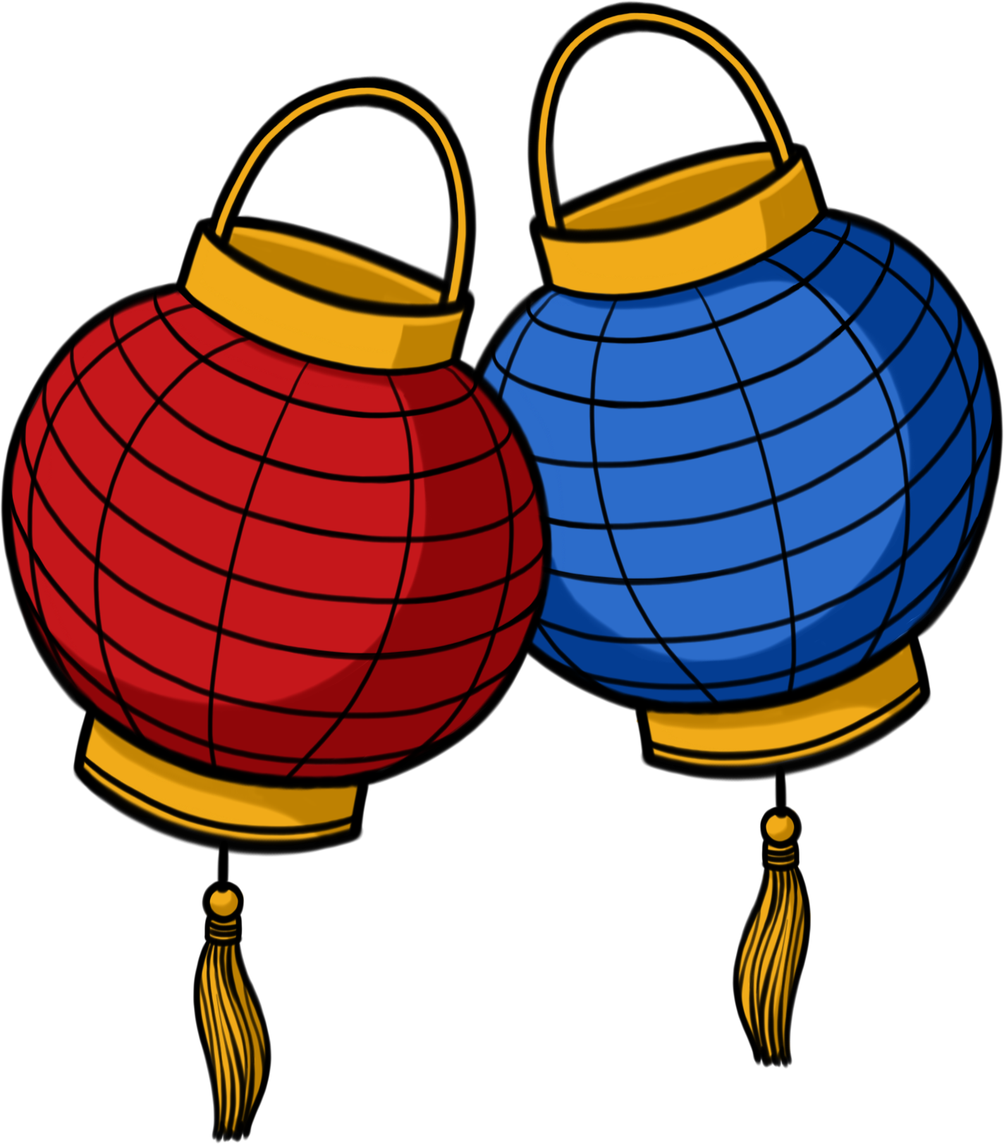 chinese-lanterns-drawing-clipart-best