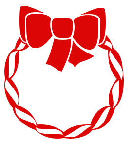 Free Christmas Bows Clipart - Public Domain Christmas clip art ...