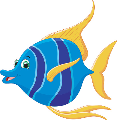 Cartoon Of The Animation Fish Clip Art, Vector Images ...