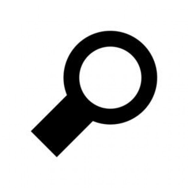 magnifier symbol thick - Icon | Download free Icons - ClipArt Best ...