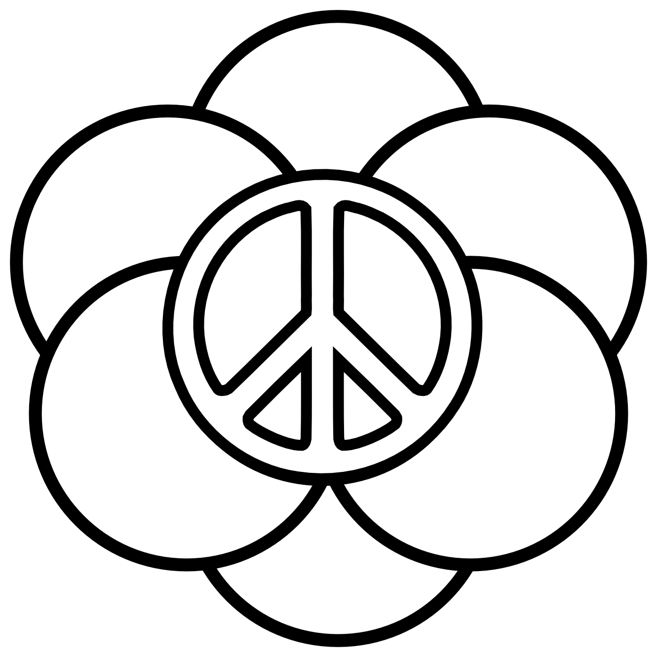 Peace Sign Printable ClipArt Best