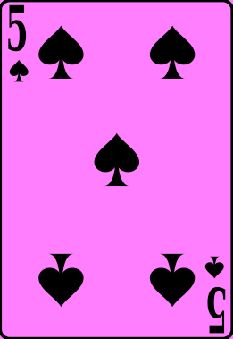 Five / 5 of Spades Clipart Picture, Five / 5 of Spades Gif, Png ...