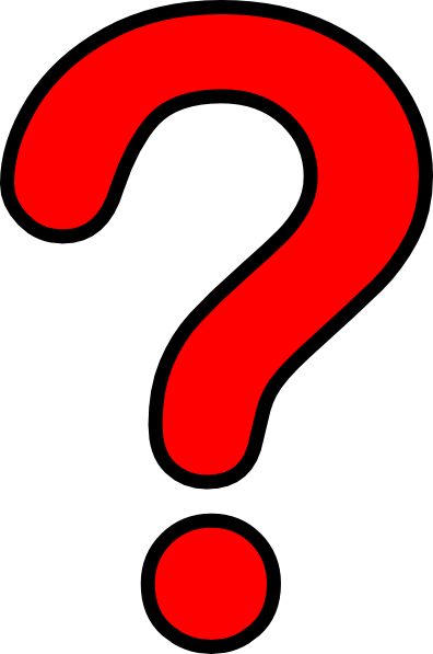 clipart red question mark - photo #13
