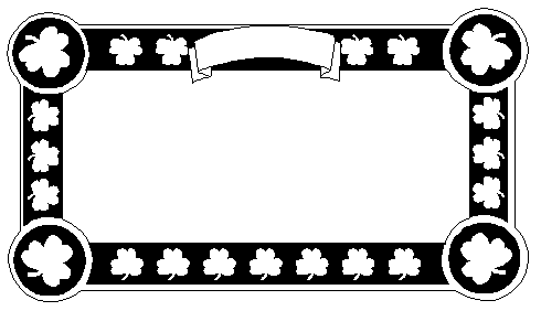 Free Black and White Clipart - Public Domain Holiday/StPatrick ...