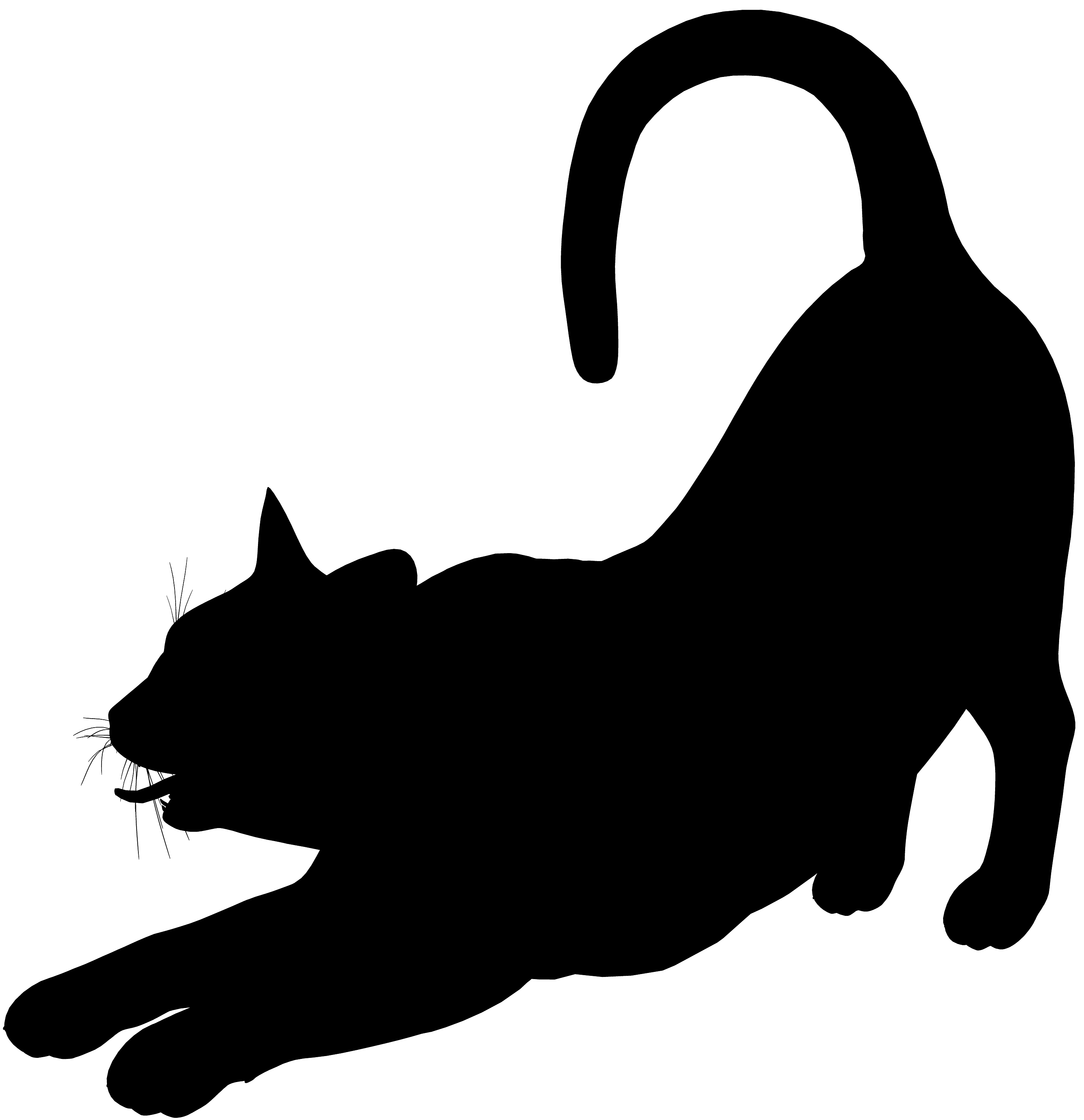 Scary Halloween Cat | Free Download Clip Art | Free Clip Art | on ...