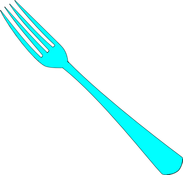 Clip Art Fork Knife Plate Clipart