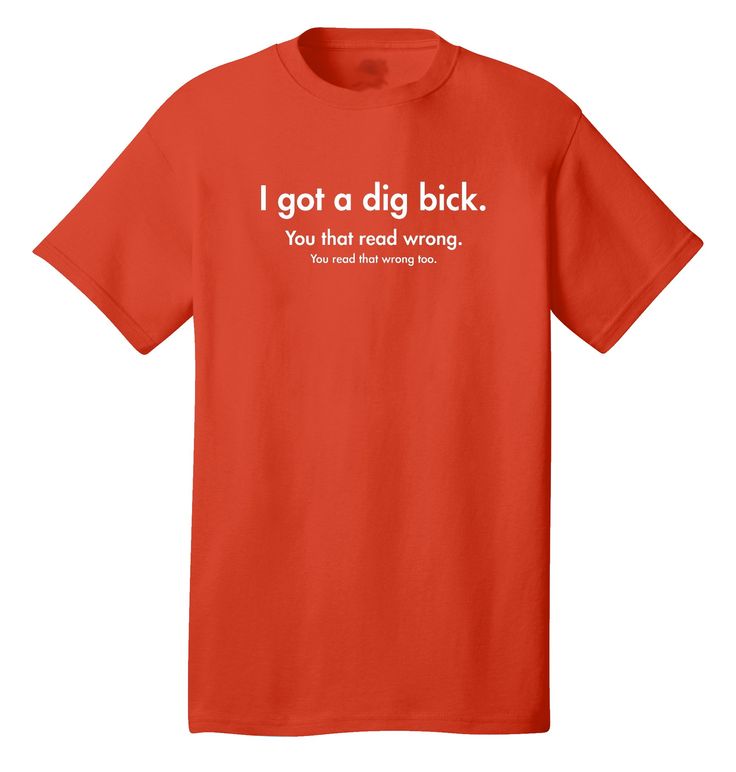 Amazon.com: Anji's Collection Men's I got a dig bick Funny T-Shirt ...