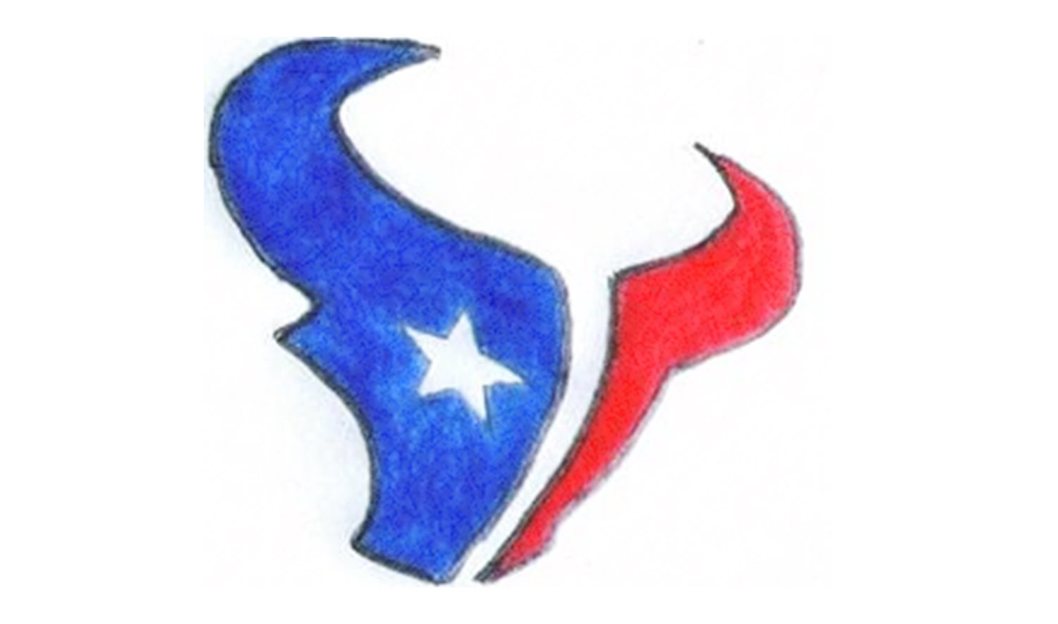 How to Draw the Houston Texans Logo (NFL) - YouTube